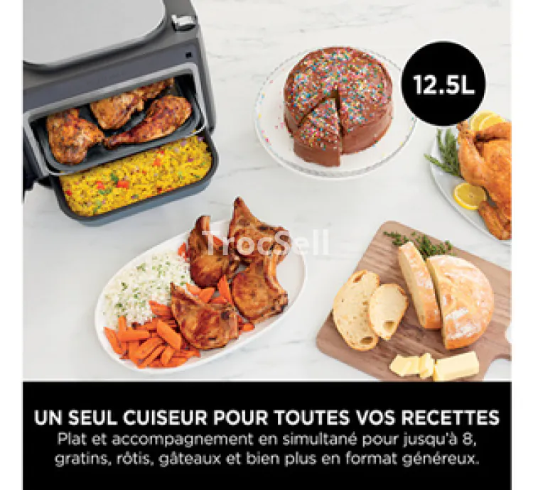 Mijoteur Ninja Combi Multicuiseur, four et friteuse sans huile 12-en-1 TRS700EU