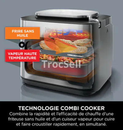 Mijoteur Ninja Combi Multicuiseur, four et friteuse sans huile 12-en-1 TRS700EU 3