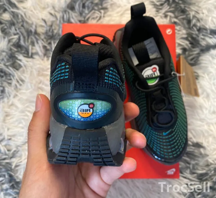 Nike Air Max DN PS Black White Hyper Cobalt – Neuves, Taille 28,5 EU (Enfant)