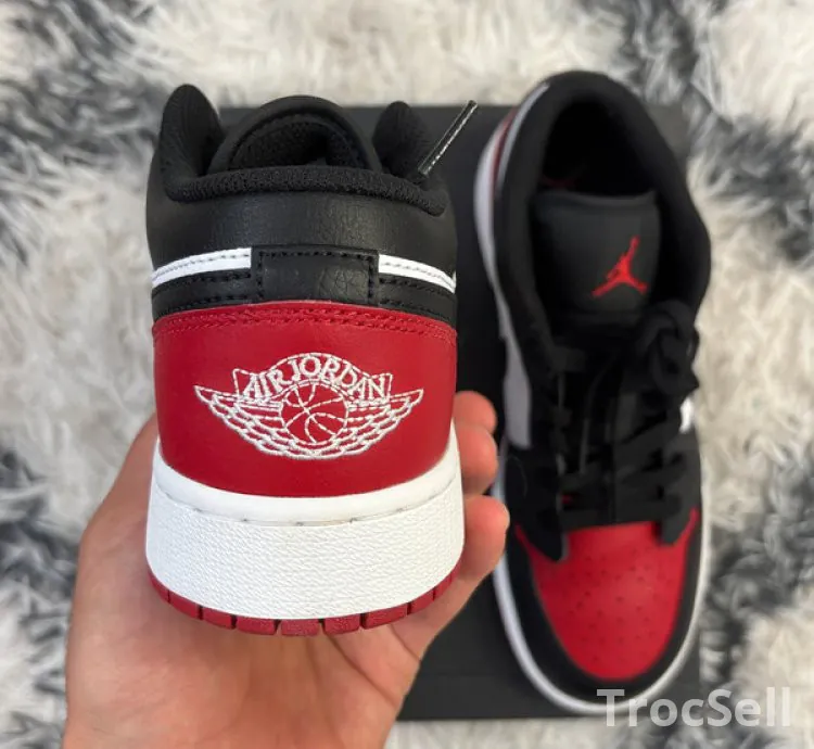 Jordan 1 Low GS "Varsity Red" - 5.5Y (EU 38) | OG Style