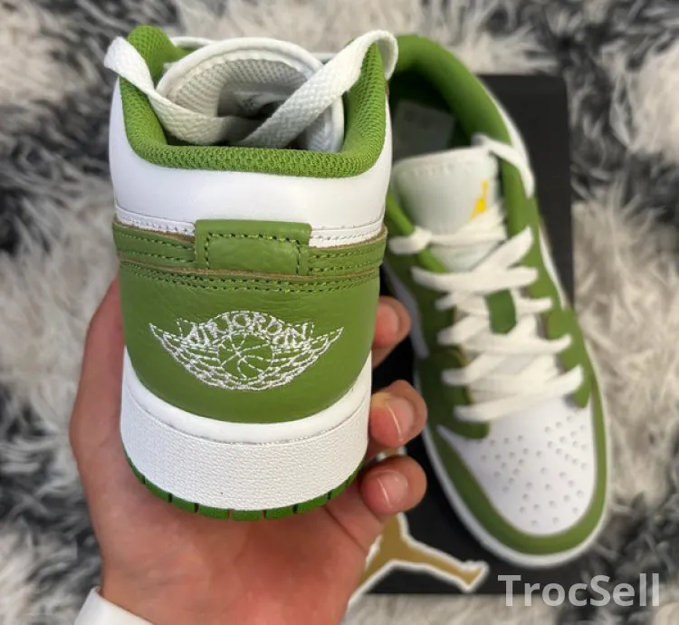Jordan 1 Low SE BG "Chlorophyll" - 5Y (37.5 EU)