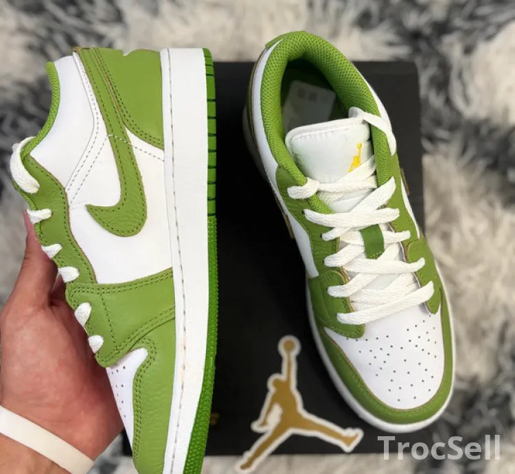 Jordan 1 Low SE BG "Chlorophyll" - 5Y (37.5 EU)
