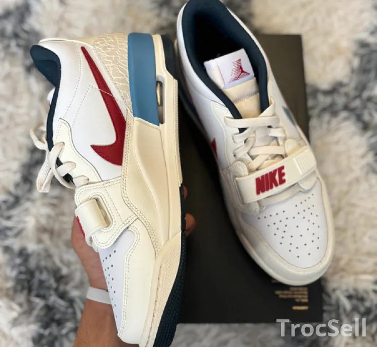 Air Jordan Legacy 312 White/Storm-Egean/Voile – DS T44