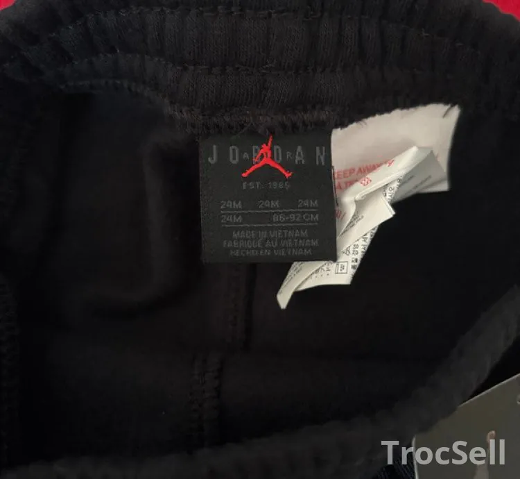 Survetement Jordan Crew Set 24 mois