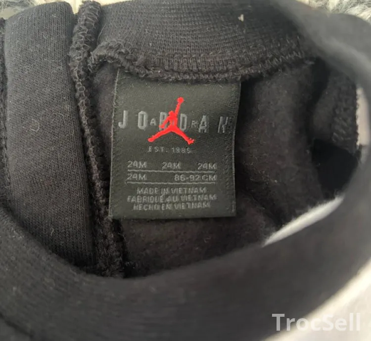 Survetement Jordan Crew Set 24 mois
