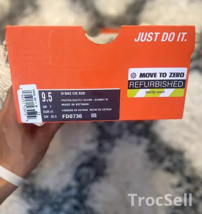 Nike V2K Run Photon Dust Silver Summit - Taille 41 (Refurbished) 6