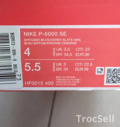 Nike p-6000 SE taille 36 4