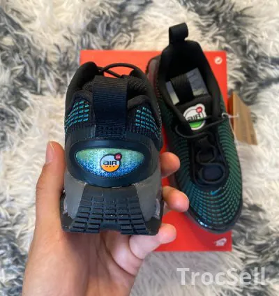 Nike Air Max DN PS Black White Hyper Cobalt – Neuves, Taille 28,5 EU (Enfant) 4