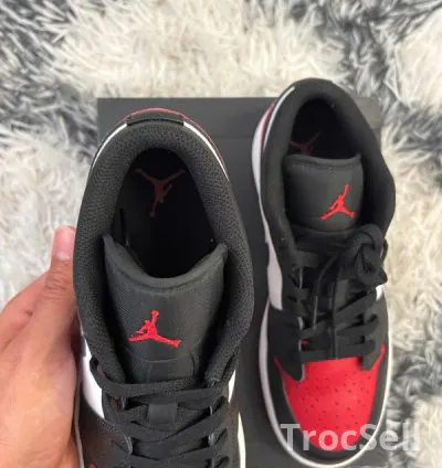 Jordan 1 Low GS "Varsity Red" - 5.5Y (EU 38) | OG Style 5