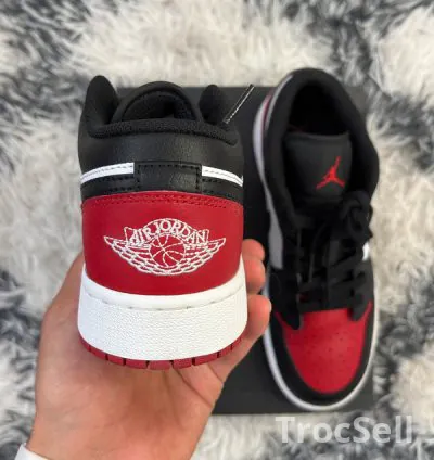 Jordan 1 Low GS "Varsity Red" - 5.5Y (EU 38) | OG Style 3